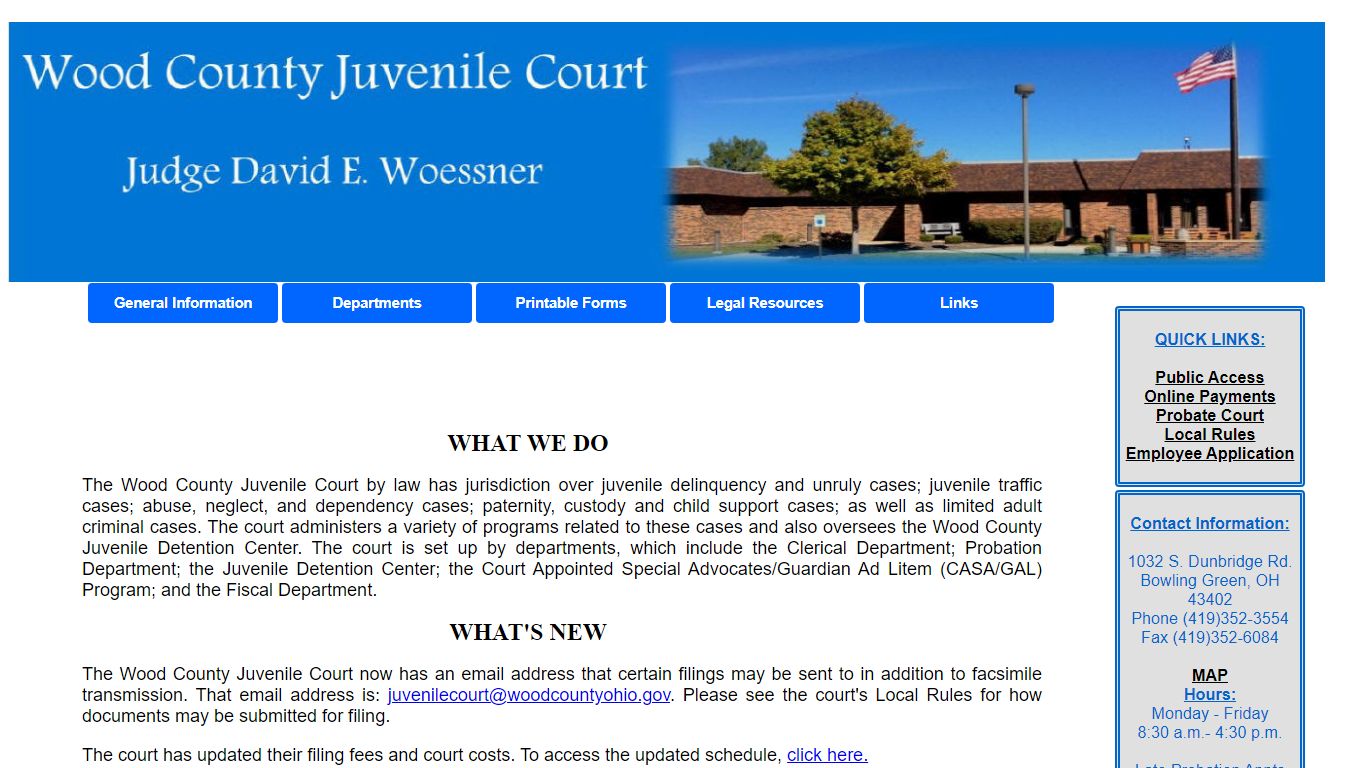 Wood County Juvenile Court